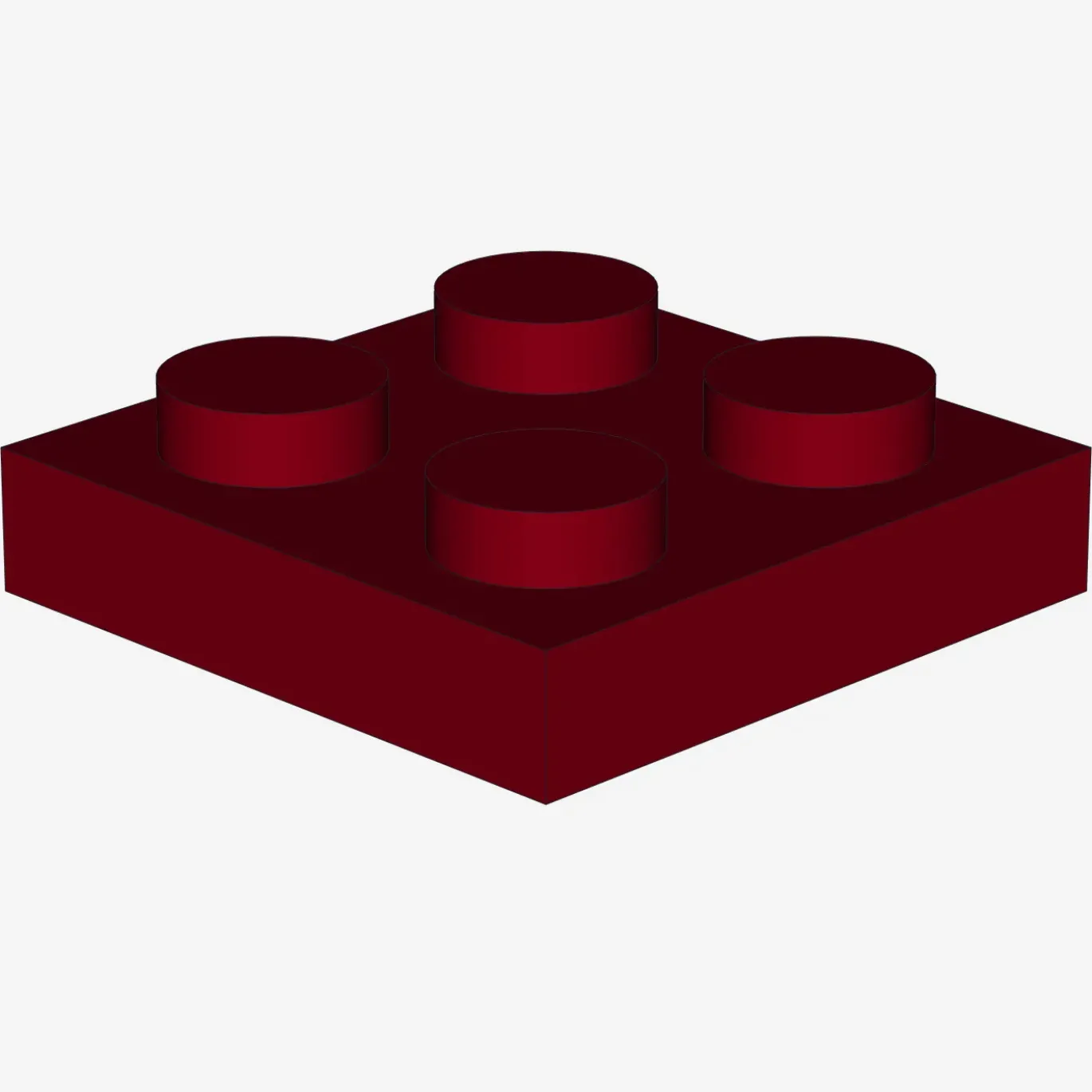 PLATE 2X2 X 100