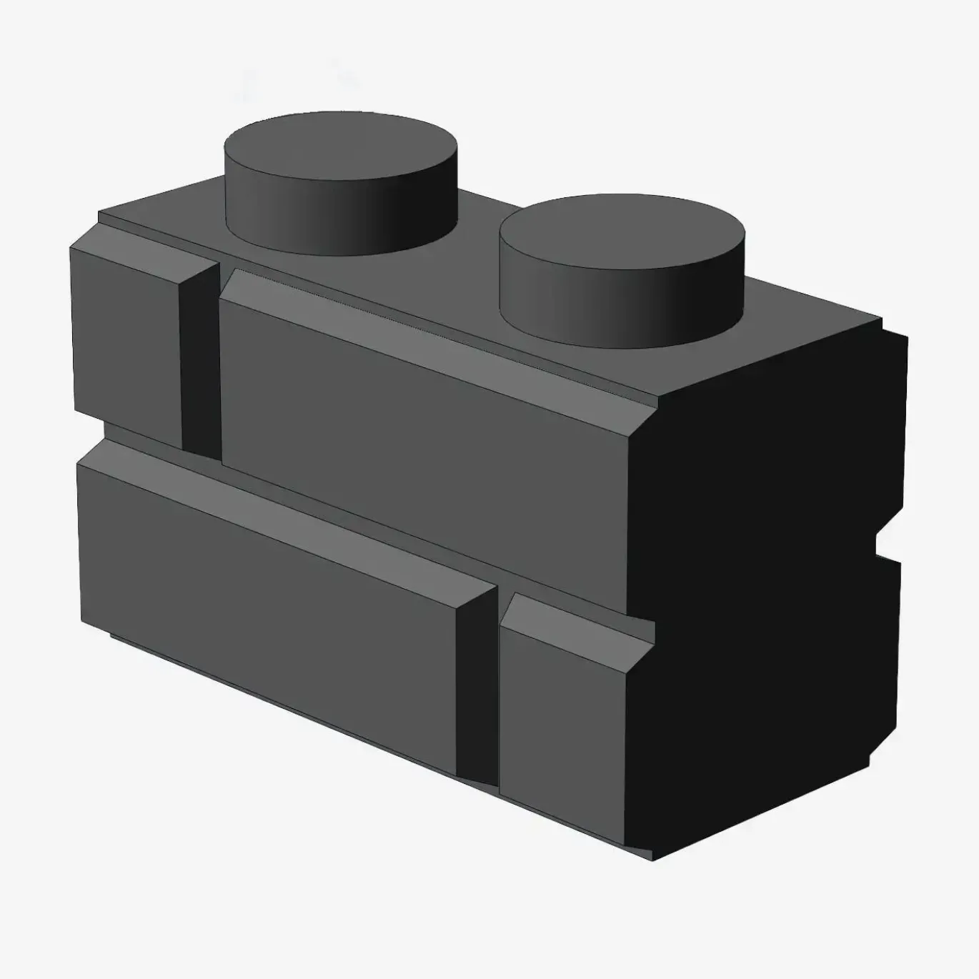 Profile brick 1x2 single gro. X 300