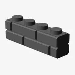 PROFILE BRICK 1x4 SINGLE GRO. X 150