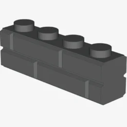 PROFILE BRICK 1x4 SINGLE GRO. X 25