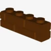 PROFILE BRICK 1x4 SINGLE GRO. X 25