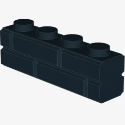 PROFILE BRICK 1x4 SINGLE GRO. X 25