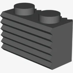 PROFILE BRICK 1X2 X 50