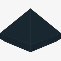PYRAMIDE RIDGED TILE 1X1X2/3 X 200
