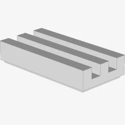 RADIATOR GRILLE 1X2 X 200