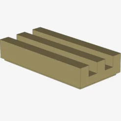 RADIATOR GRILLE 1X2 X 200