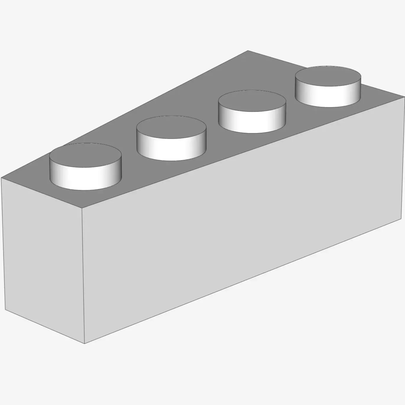 RIGHT BRICK 2X4 W/ANGLE X 25
