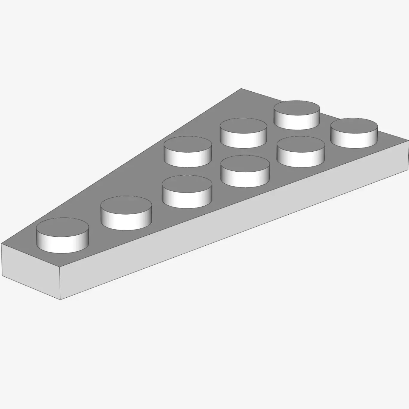 RIGHT PLATE 3X6 W. ANGLE X 150