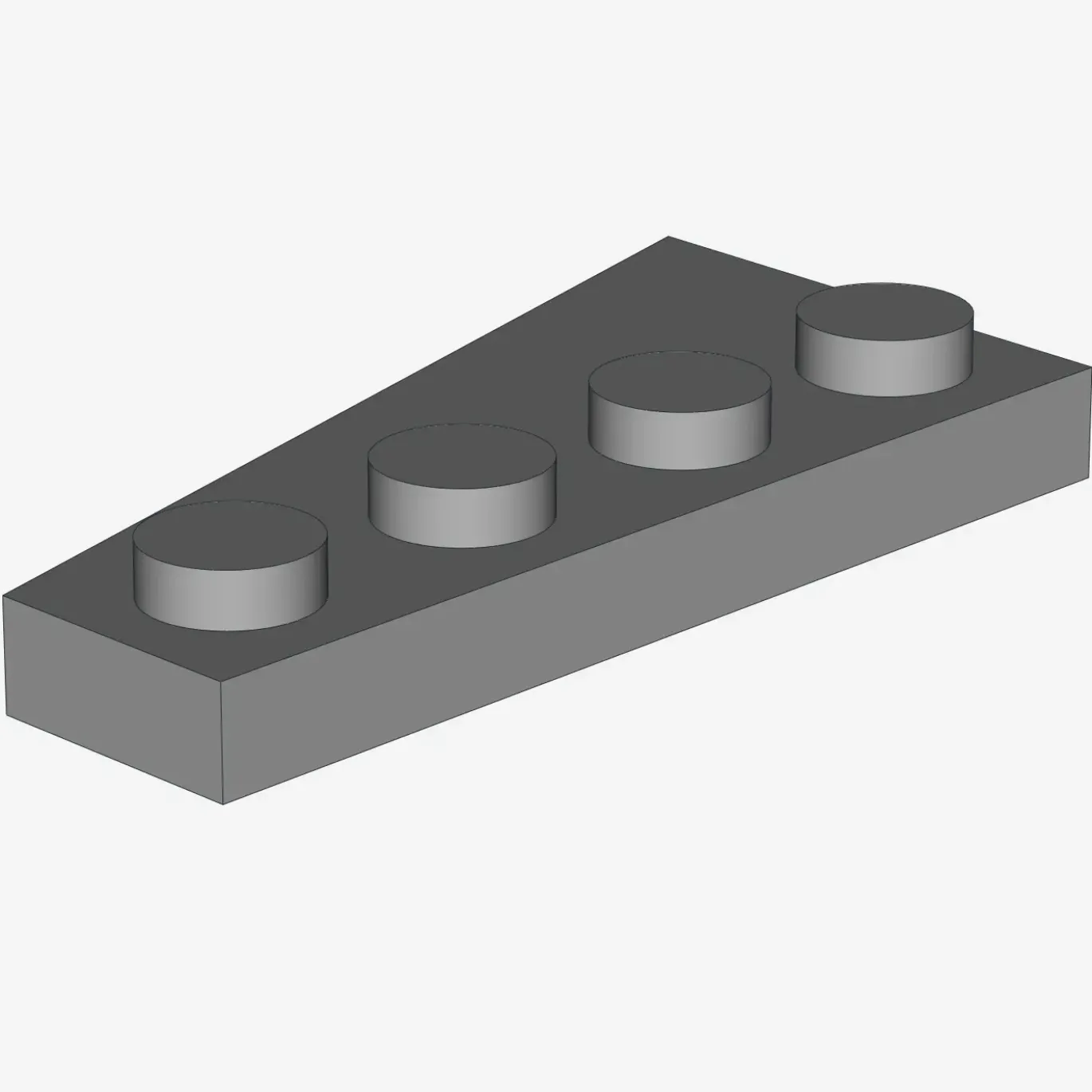 RIGHT PLATE 2X4 W/ANGLE X 300