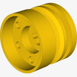 RIM WIDE 18x14 W. CROSS Ø4.8 X 25