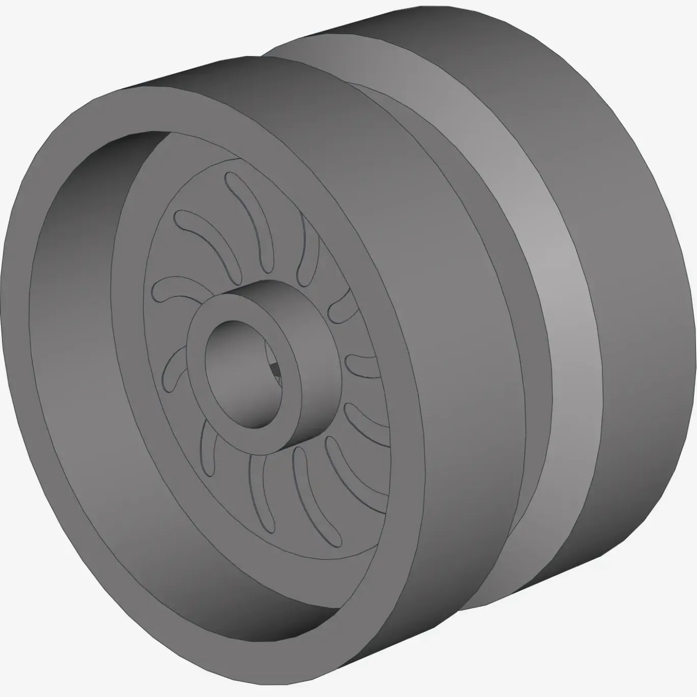 RIM Ø18X12 W CROSS & STUD X 50