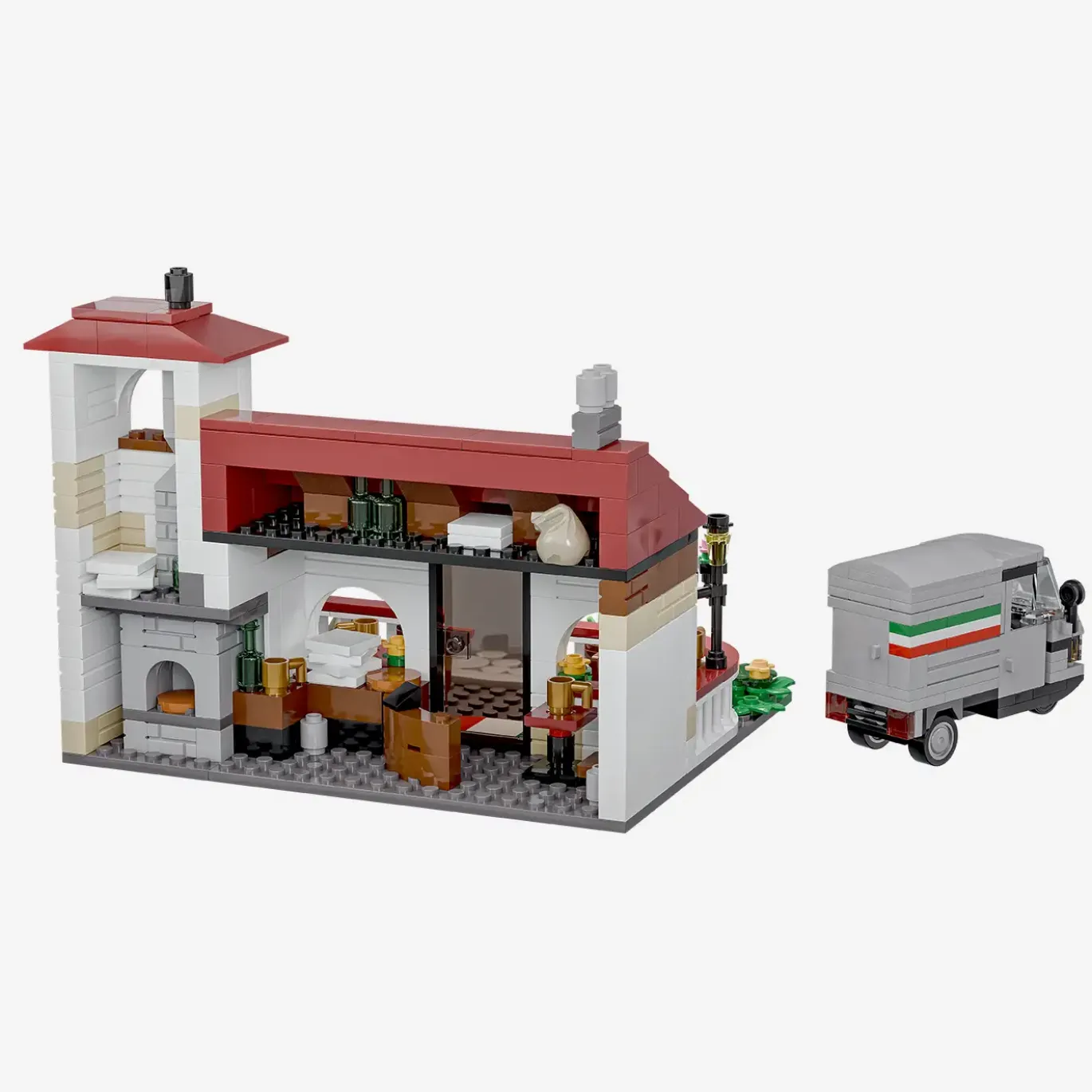 Ristorante mit Rollermobil