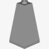 ROOF TILE CORNER 2X2X3/73° X 20