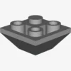 ROOF TILE CORN. INVERT.2X2/45° X 50