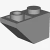 ROOF TILE 1X2 INV. X 600