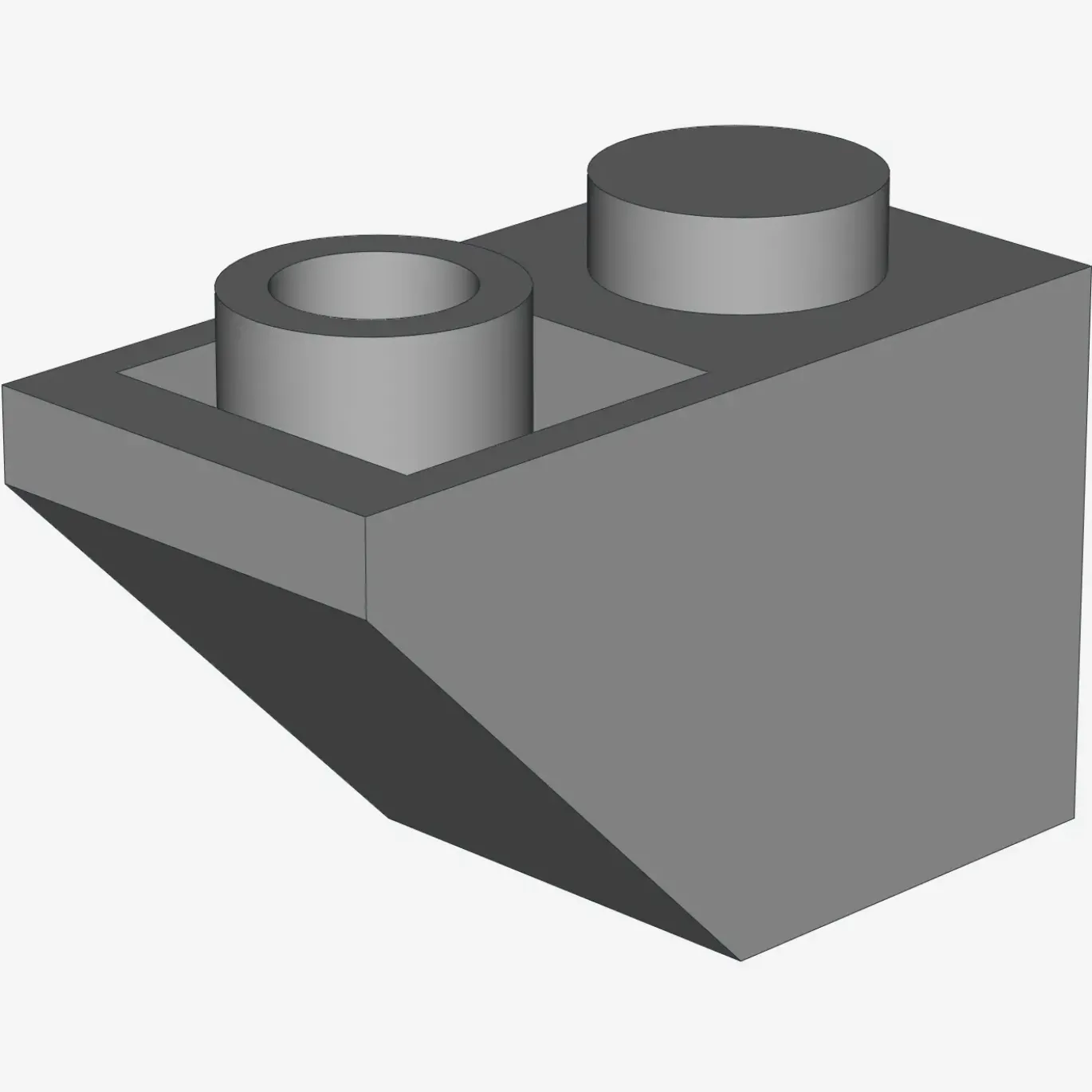 ROOF TILE 1X2 INV. X 100
