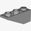 ROOF TILE 1X3/25° INV. X 50