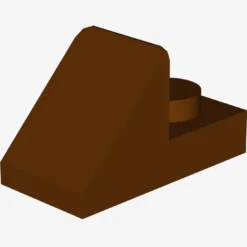 ROOF TILE 1X2 45° W 1/3 PLATE X 100