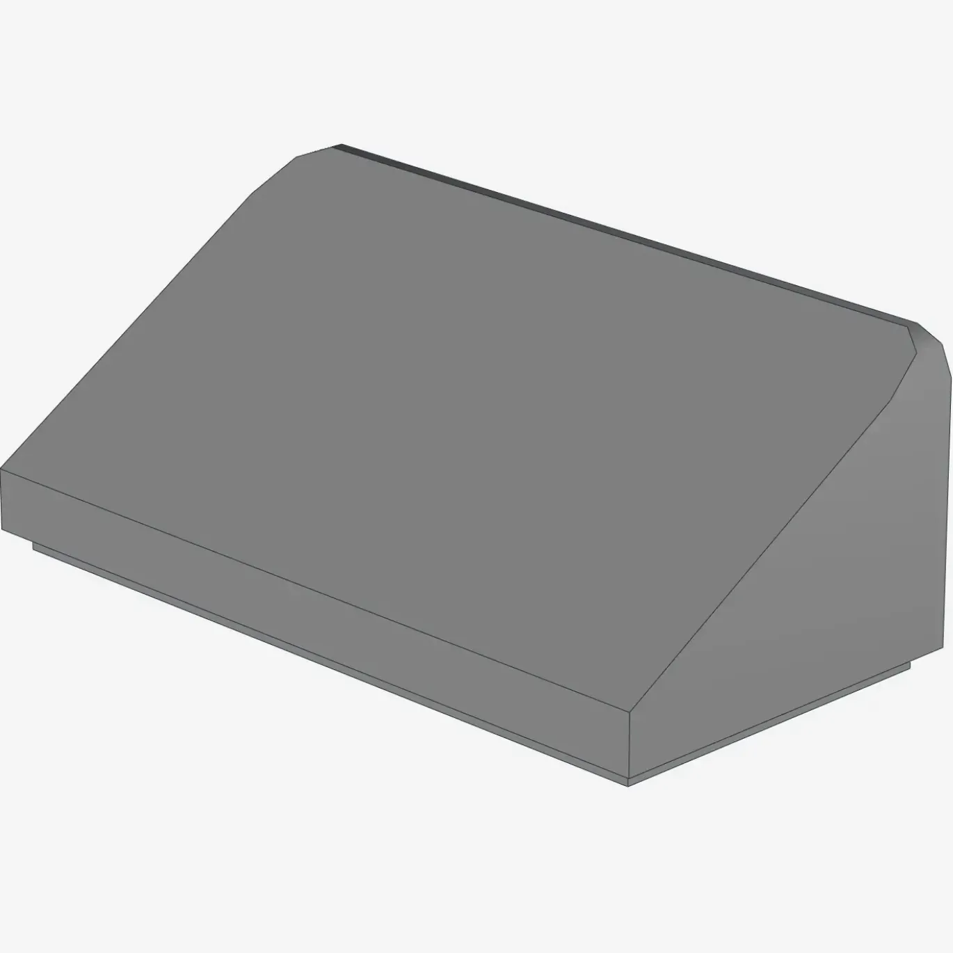 ROOF TILE 1 X 2 X 2/3, ABS X 600
