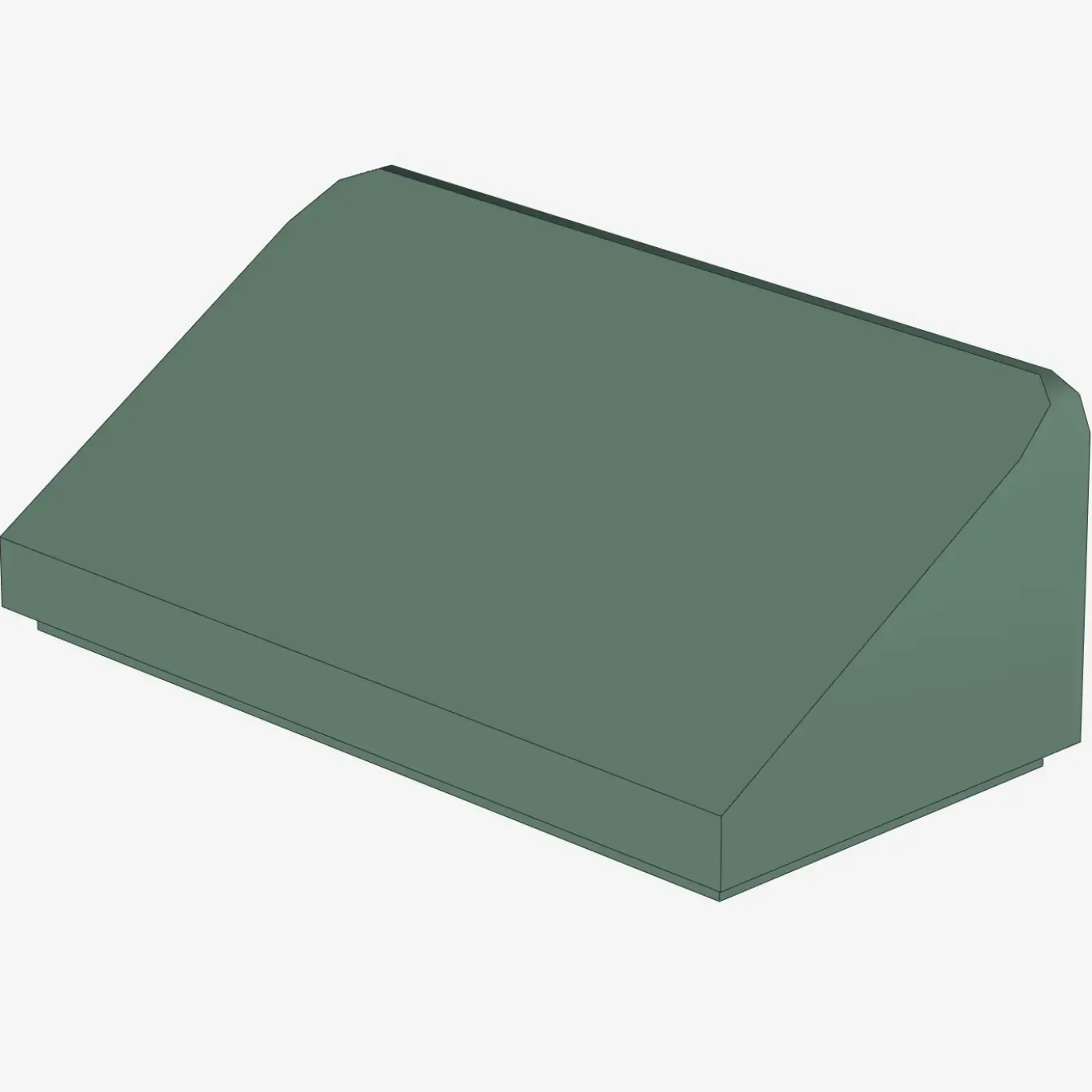 ROOF TILE 1 X 2 X 2/3, ABS X 100