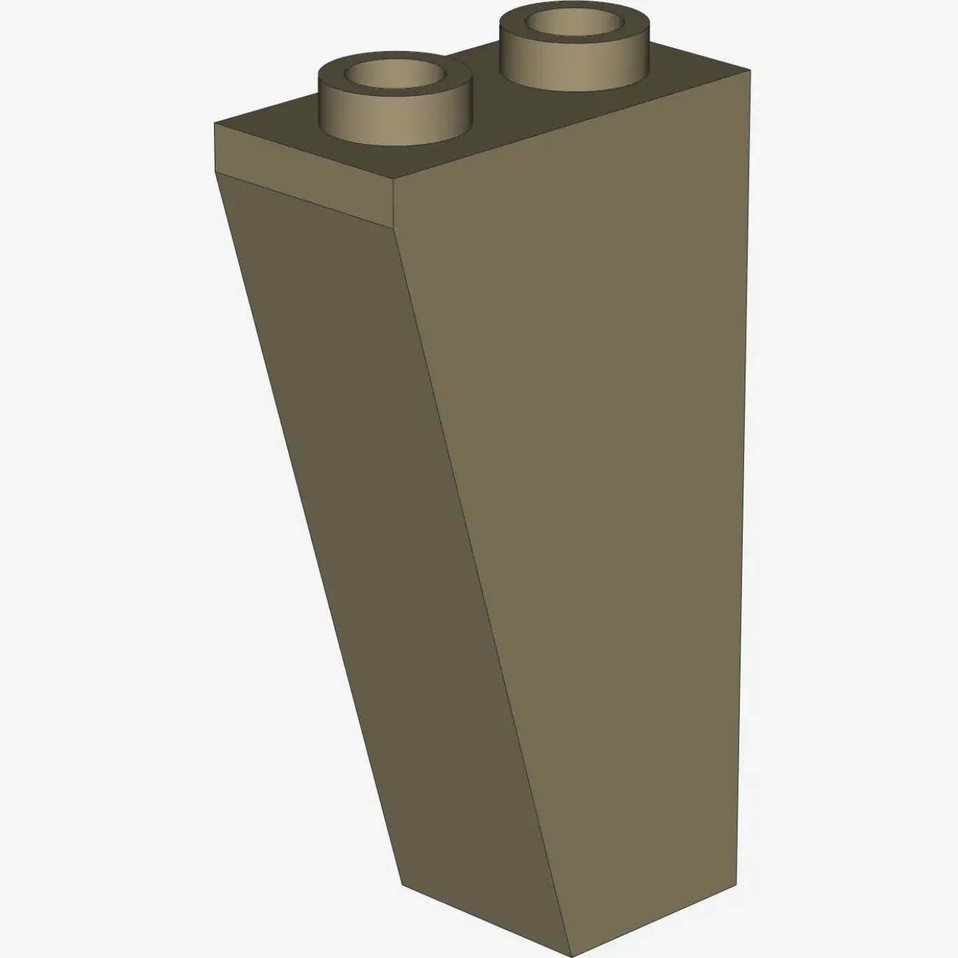 ROOF TILE 1X2X3/74° INV. X 25