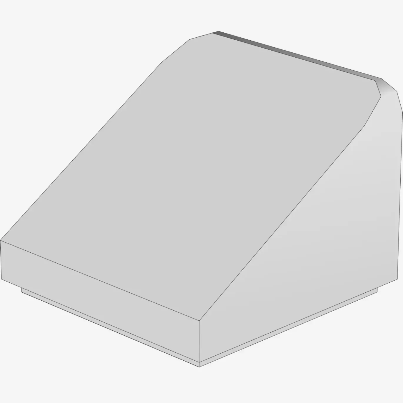 ROOF TILE 1X1X2/3, PC X 200