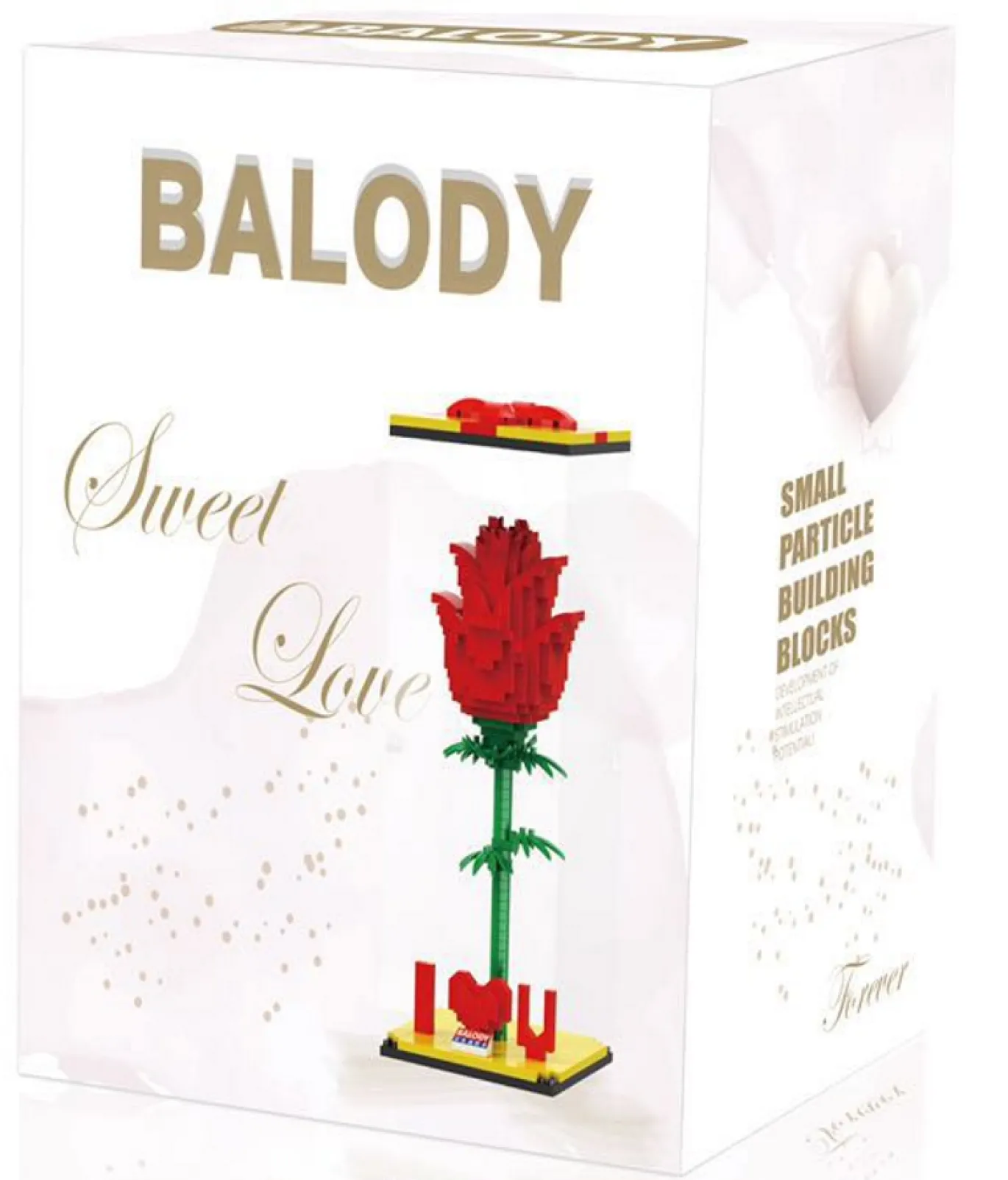 Rote Rose (diamond blocks)