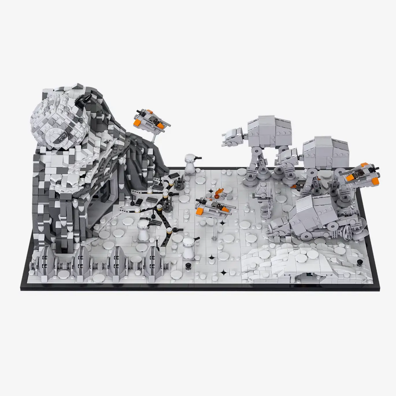 Schildgenerator + Monsterhöhle auf dem Eisplanet