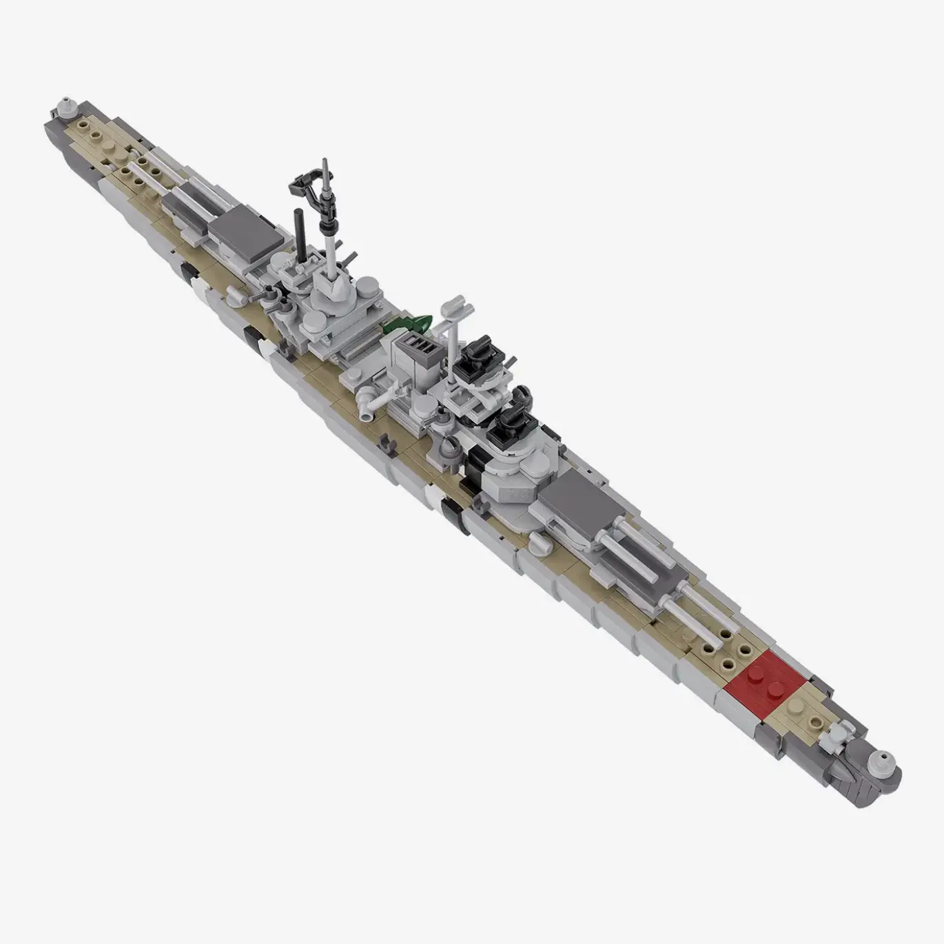 Schlachtschiff Bismarck 1:600