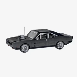 Schwarzes US-Muscle-Car