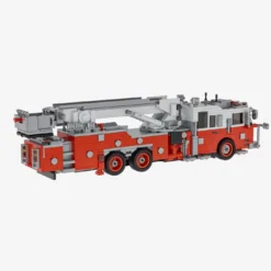 Seagrave Aerial Scope rot/weiß