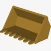 SHOVEL 4X6X2 1/3 FRIC/FORK X 10