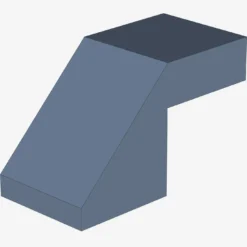 Slope 45 2 x 1 with Cutout without Stud X 100