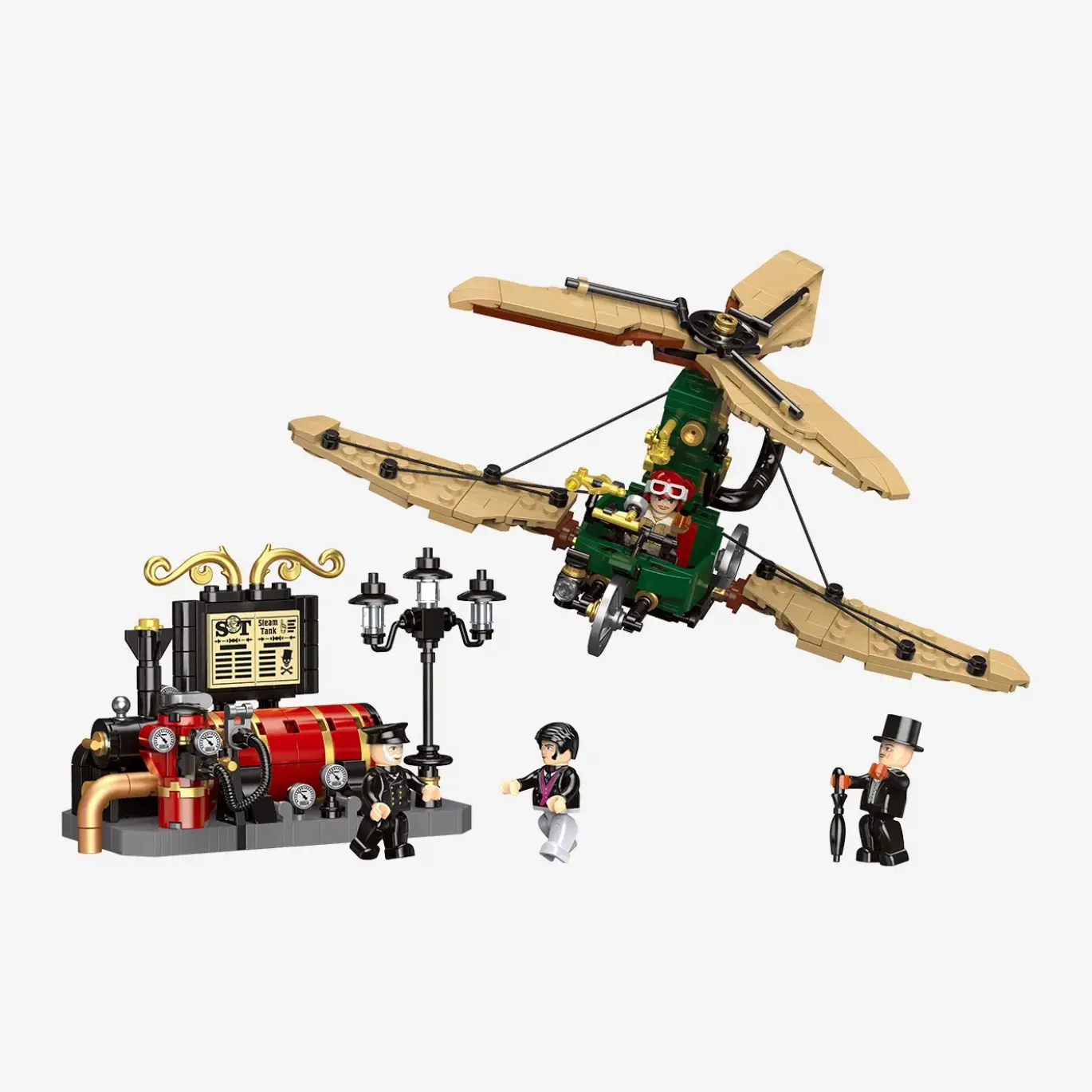Steampunk Helidroschke