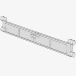 STOP LAMELLA FOR ROLLING GATE X 50