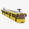 Straßenbahn gelb-weiß