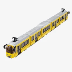 Straßenbahn gelb-weiß