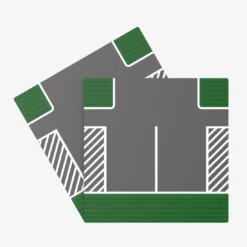 Straßenplatten 2x 32x32 Parkplatz green