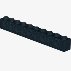 TECHNIC BRICK 1X10 Ø4.9 X 15