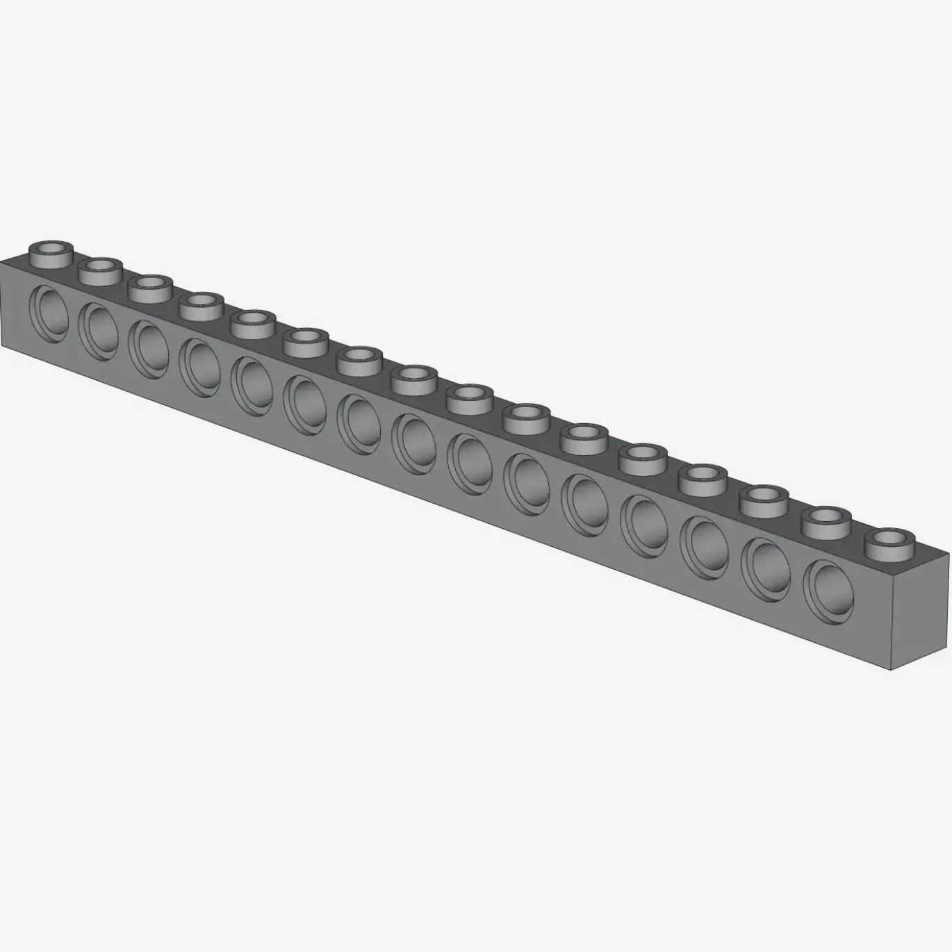 TECHNIC BRICK 1X16, Ø4,9 X 60