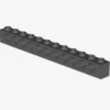 TECHNIC BRICK 1X12, Ø4,9 X 10