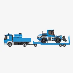 Technisches Hilfswerk LKW mit Radlader BRmG