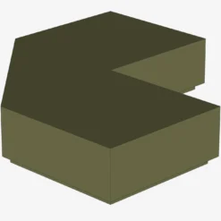 TILE 2X2, DEG. 90, W/ DEG. 45 CUT X 100