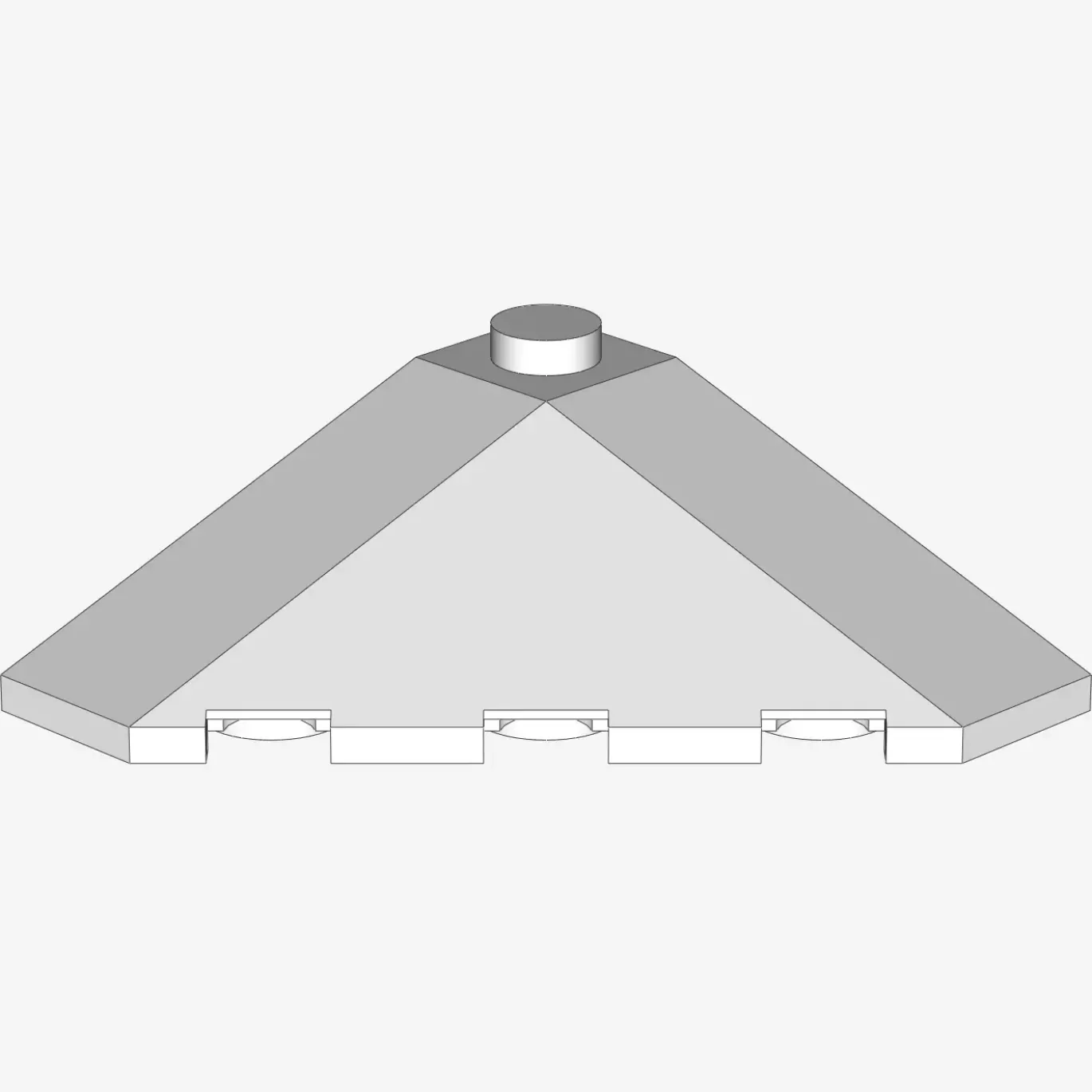 TILTED CORNER 4X4 W/ANGLE X 25