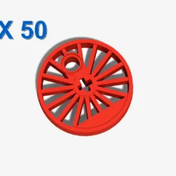 Train Wheel 30 mm (Blind Driver) X 50