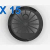 Train Wheel 41.5mm X 15