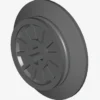 TRAIN WHEEL W/O-RING X 50