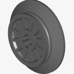 TRAIN WHEEL W/O-RING X 50