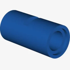 TUBE W/DOUBLE Ø4.85 X 100