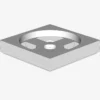 TURN PLATE 2X2, LOWER PART X 100